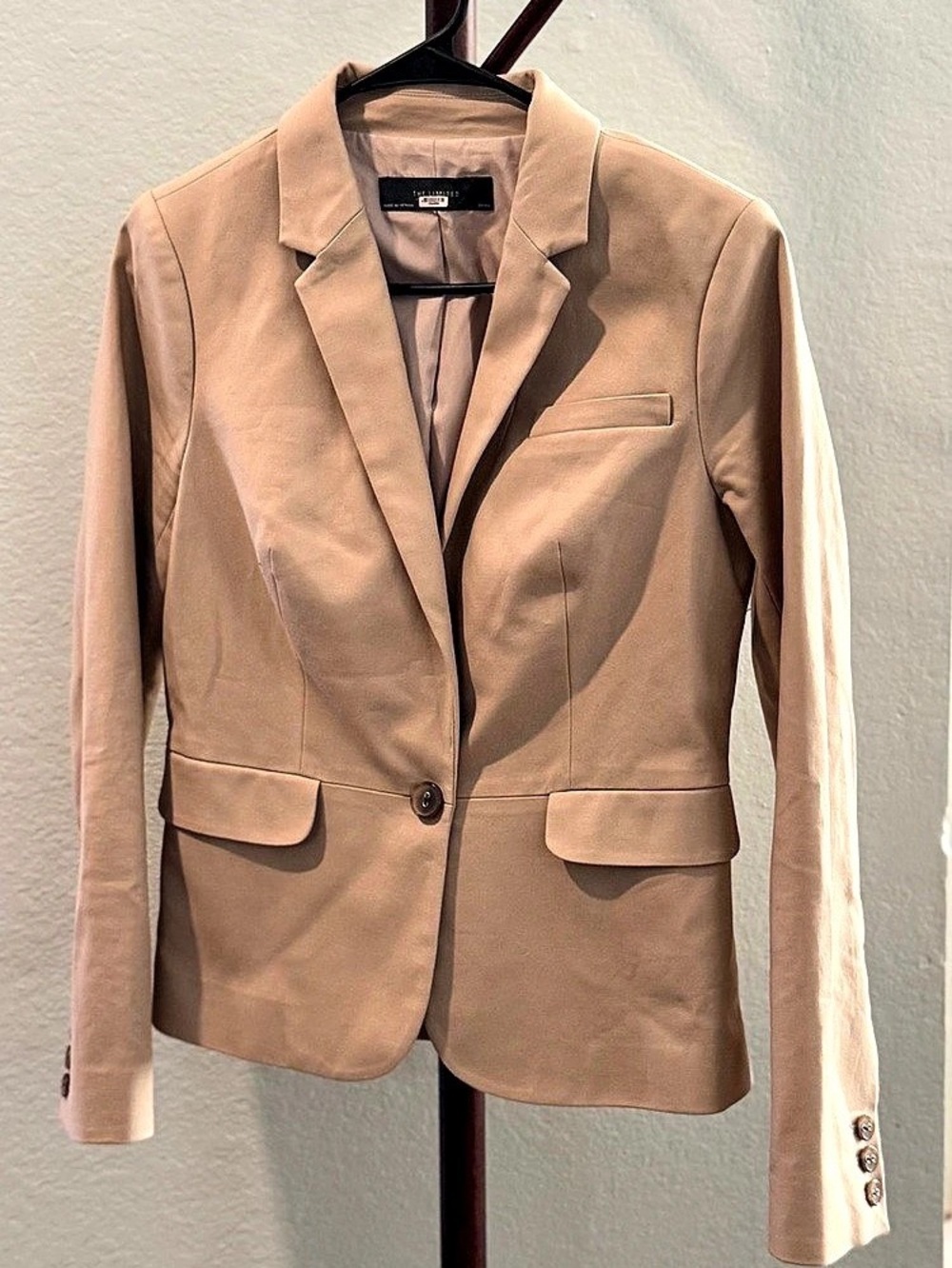 The Limited Tailored Blazer in Brown Size Small Like New